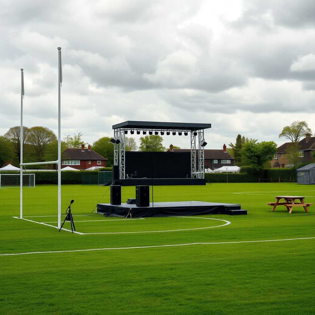 Licence application for live music and alcohol at Oxford sports field